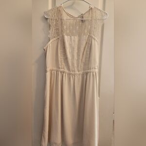 EUC H&M Ivory Lace Dress Size 14